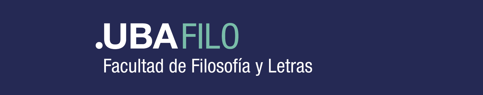 Logo Facultad Filosofía y Letras - UBA