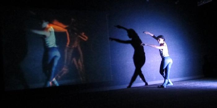 imagen de un trabajo del Laboratorio de tecnología multimedia para la danza y la performance